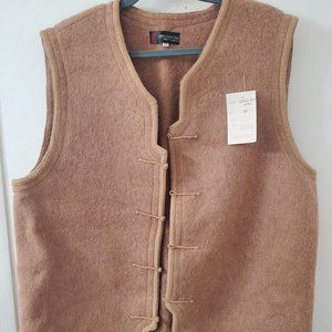 Pure Camel Wool Inner Vest